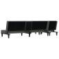 vidaXL Schlafsofa in L-Form Dunkelgrau 255x140x70 cm Stoff vidaXL Schlafsofa in L-Form Dunkelgrau 255x140x70 cm Stoff