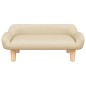 vidaXL Kindersofa Creme 70x40x24 cm Stoff vidaXL Kindersofa Creme 70x40x24 cm Stoff