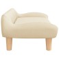 vidaXL Kindersofa Creme 70x40x24 cm Stoff vidaXL Kindersofa Creme 70x40x24 cm Stoff