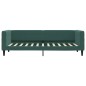 vidaXL Tagesbett Ausziehbar mit Schubladen Dunkelgrün 80x200 cm Samt vidaXL Tagesbett Ausziehbar mit Schubladen Dunkelgrün 80x200 cm Samt