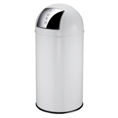 EKO Abfalleimer Pushcan 40 L Weiß
