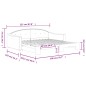 vidaXL Tagesbett Ausziehbar Taupe 100x200 cm Stoff vidaXL Tagesbett Ausziehbar Taupe 100x200 cm Stoff