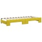 vidaXL Tagesbett Ausziehbar mit Schubladen Gelb 80x200 cm Samt vidaXL Tagesbett Ausziehbar mit Schubladen Gelb 80x200 cm Samt