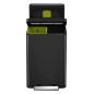 EKO Tretmülleimer X-Cube 2x20 L Schwarz