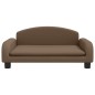 vidaXL Kindersofa Braun 70x45x30 cm Stoff vidaXL Kindersofa Braun 70x45x30 cm Stoff