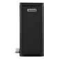 EKO Tretmülleimer X-Cube 2x20 L Schwarz