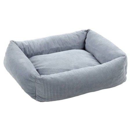 FLAMINGO Hundebett mit Reißverschluss Colette Rechteckig 50 cm Blau