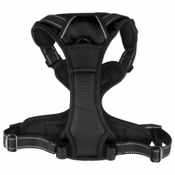 FLAMINGO Hundegeschirr Balou Schwarz L 60-85 cm 25 mm