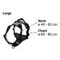 FLAMINGO Hundegeschirr Balou Schwarz L 60-85 cm 25 mm FLAMINGO Hundegeschirr Balou Schwarz L 60-85 cm 25 mm