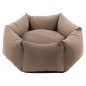 FLAMINGO Hundebett mit Reißverschluss Panama 50x18 cm Taupe FLAMINGO Hundebett mit Reißverschluss Panama 50x18 cm Taupe
