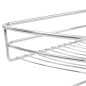 vidaXL 2-stufiger Küchen-Drahtkorb Silbern 180 Grad 85x44x80 cm vidaXL 2-stufiger Küchen-Drahtkorb Silbern 180 Grad 85x44x80 cm