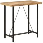 vidaXL Bartisch 110x55x107 cm Massivholz Mango und Eisen vidaXL Bartisch 110x55x107 cm Massivholz Mango und Eisen