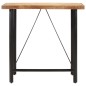 vidaXL Bartisch 110x55x107 cm Massivholz Mango und Eisen vidaXL Bartisch 110x55x107 cm Massivholz Mango und Eisen