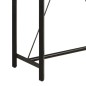 vidaXL Bartisch 110x55x107 cm Massivholz Mango und Eisen vidaXL Bartisch 110x55x107 cm Massivholz Mango und Eisen