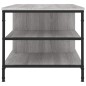 vidaXL Couchtisch Grau Sonoma 100x50x45 cm Holzwerkstoff vidaXL Couchtisch Grau Sonoma 100x50x45 cm Holzwerkstoff