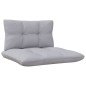 vidaXL 13-tlg. Garten-Lounge-Set mit Grauen Kissen Kiefernholz vidaXL 13-tlg. Garten-Lounge-Set mit Grauen Kissen Kiefernholz