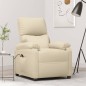 vidaXL Aufstehsessel Creme Stoff vidaXL Aufstehsessel Creme Stoff