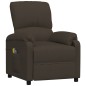 vidaXL Massagesessel mit Aufstehhilfe Dunkelbraun Stoff vidaXL Massagesessel mit Aufstehhilfe Dunkelbraun Stoff
