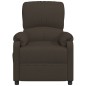 vidaXL Massagesessel mit Aufstehhilfe Dunkelbraun Stoff vidaXL Massagesessel mit Aufstehhilfe Dunkelbraun Stoff