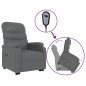 vidaXL Massagesessel mit Aufstehhilfe Grau Kunstleder vidaXL Massagesessel mit Aufstehhilfe Grau Kunstleder
