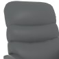 vidaXL Massagesessel mit Aufstehhilfe Grau Kunstleder vidaXL Massagesessel mit Aufstehhilfe Grau Kunstleder