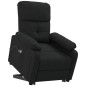 vidaXL Massagesessel mit Aufstehhilfe Schwarz Stoff vidaXL Massagesessel mit Aufstehhilfe Schwarz Stoff