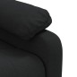 vidaXL Massagesessel mit Aufstehhilfe Schwarz Stoff vidaXL Massagesessel mit Aufstehhilfe Schwarz Stoff