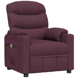 vidaXL Massagesessel Lila Stoff
