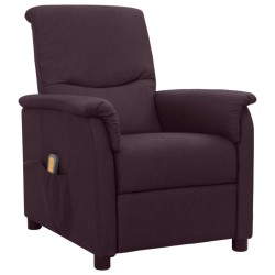 vidaXL Massagesessel Lila Stoff