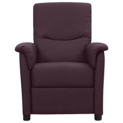 vidaXL Massagesessel Lila Stoff