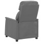 vidaXL Massagesessel Grau Kunstleder vidaXL Massagesessel Grau Kunstleder