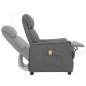 vidaXL Massagesessel Grau Kunstleder vidaXL Massagesessel Grau Kunstleder