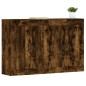vidaXL Wandschränke 2 Stk. Räuchereiche Holzwerkstoff vidaXL Wandschränke 2 Stk. Räuchereiche Holzwerkstoff