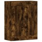 vidaXL Wandschränke 2 Stk. Räuchereiche Holzwerkstoff vidaXL Wandschränke 2 Stk. Räuchereiche Holzwerkstoff