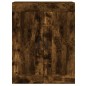 vidaXL Wandschränke 2 Stk. Räuchereiche Holzwerkstoff vidaXL Wandschränke 2 Stk. Räuchereiche Holzwerkstoff