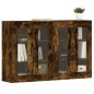 vidaXL Wandschränke 2 Stk. Räuchereiche Holzwerkstoff vidaXL Wandschränke 2 Stk. Räuchereiche Holzwerkstoff