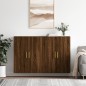 vidaXL Wandschränke 2 Stk. Braun Eichen-Optik 69,5x34x90 cm vidaXL Wandschränke 2 Stk. Braun Eichen-Optik 69,5x34x90 cm