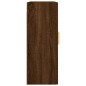 vidaXL Wandschränke 2 Stk. Braun Eichen-Optik 69,5x34x90 cm vidaXL Wandschränke 2 Stk. Braun Eichen-Optik 69,5x34x90 cm