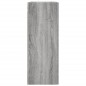 vidaXL Wandschränke 2 Stk. Grau Sonoma Holzwerkstoff vidaXL Wandschränke 2 Stk. Grau Sonoma Holzwerkstoff