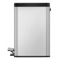 EKO Tretmülleimer Essential 2x15 L Mattsilber