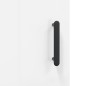 vidaXL Highboard Hochglanz-Weiß 34,5x34x180 cm Holzwerkstoff vidaXL Highboard Hochglanz-Weiß 34,5x34x180 cm Holzwerkstoff