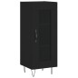 vidaXL Highboard Schwarz 34,5x34x180 cm Holzwerkstoff vidaXL Highboard Schwarz 34,5x34x180 cm Holzwerkstoff