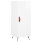 vidaXL Highboard Hochglanz-Weiß 34,5x34x180 cm Holzwerkstoff vidaXL Highboard Hochglanz-Weiß 34,5x34x180 cm Holzwerkstoff