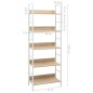 vidaXL Bücherregal 5 Regalböden Eiche 60x27,6x158,5 cm Holzwerkstoff vidaXL Bücherregal 5 Regalböden Eiche 60x27,6x158,5 cm Holzwerkstoff