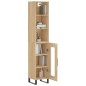 vidaXL Highboard Sonoma-Eiche 34,5x34x180 cm Holzwerkstoff vidaXL Highboard Sonoma-Eiche 34,5x34x180 cm Holzwerkstoff