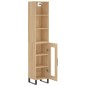 vidaXL Highboard Sonoma-Eiche 34,5x34x180 cm Holzwerkstoff vidaXL Highboard Sonoma-Eiche 34,5x34x180 cm Holzwerkstoff