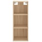 vidaXL Highboard Sonoma-Eiche 34,5x34x180 cm Holzwerkstoff vidaXL Highboard Sonoma-Eiche 34,5x34x180 cm Holzwerkstoff
