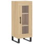 vidaXL Highboard Sonoma-Eiche 34,5x34x180 cm Holzwerkstoff vidaXL Highboard Sonoma-Eiche 34,5x34x180 cm Holzwerkstoff