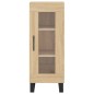 vidaXL Highboard Sonoma-Eiche 34,5x34x180 cm Holzwerkstoff vidaXL Highboard Sonoma-Eiche 34,5x34x180 cm Holzwerkstoff