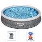 Bestway Swimmingpool Set Rund 366x76 cm Bestway Swimmingpool Set Rund 366x76 cm
